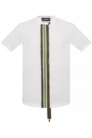 Zip-up t-shirt, zdjęcie 1 Zip-up t-shirt od Dsquared2